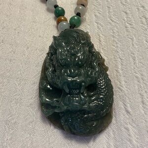 Natural Jade (7 stones) 925 Sterling Silver Adjustable Bracelets